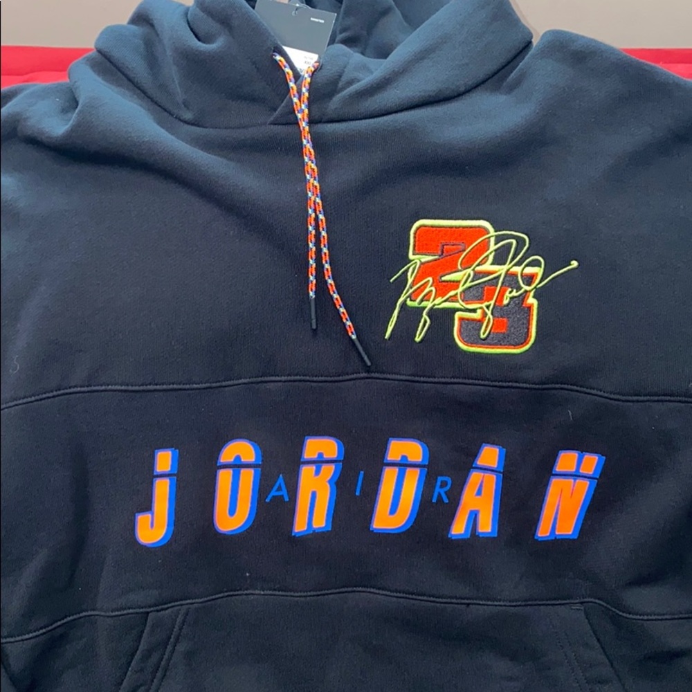 Mens Nike Air Jordan Hoody - Picture 2 of 6